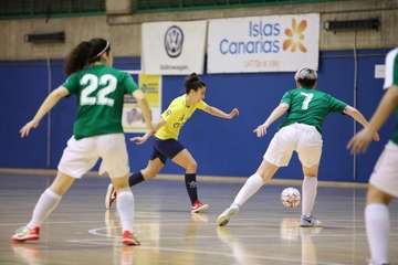  El Teldeportivo se impone al Leganés B en medio de la calima/TA.